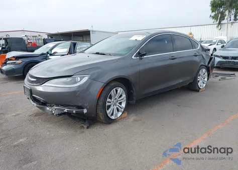 2015 Chrysler 200 Limited from USA, damaged, VIN 1C3CCCAB2FN710006